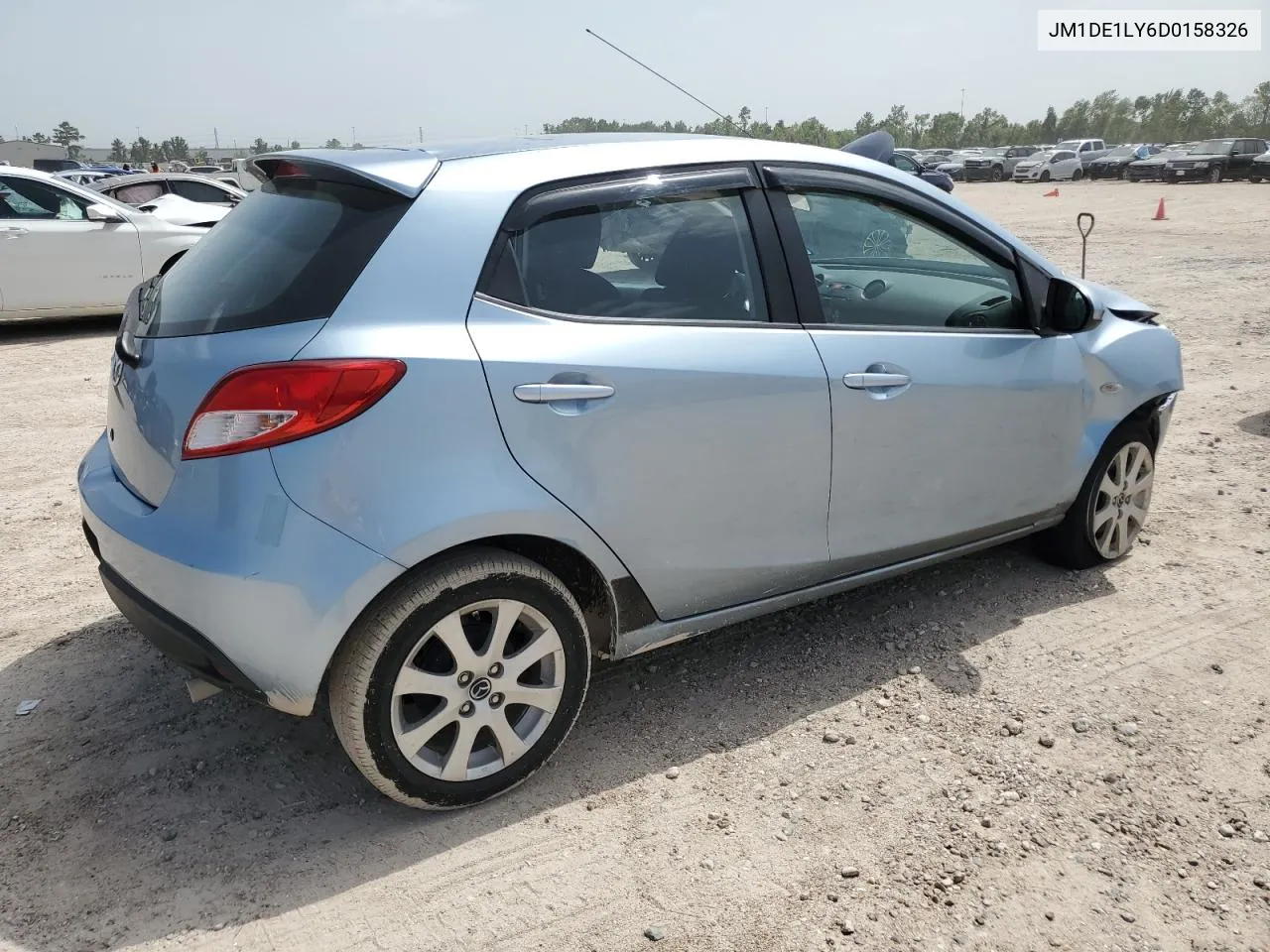 2013 Mazda Mazda2 VIN: JM1DE1LY6D0158326 Lot: 65603234