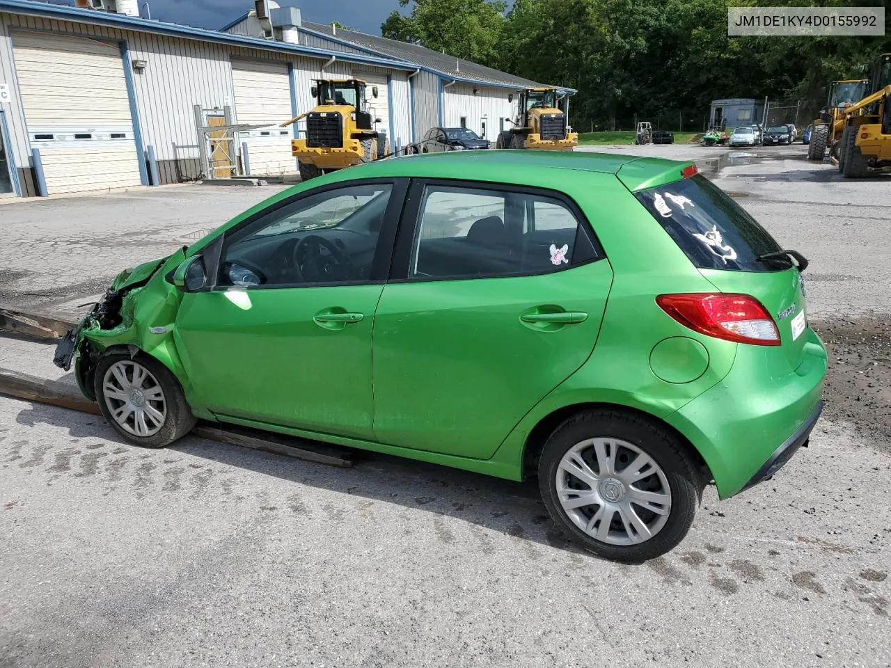 2013 Mazda Mazda2 VIN: JM1DE1KY4D0155992 Lot: 67802044