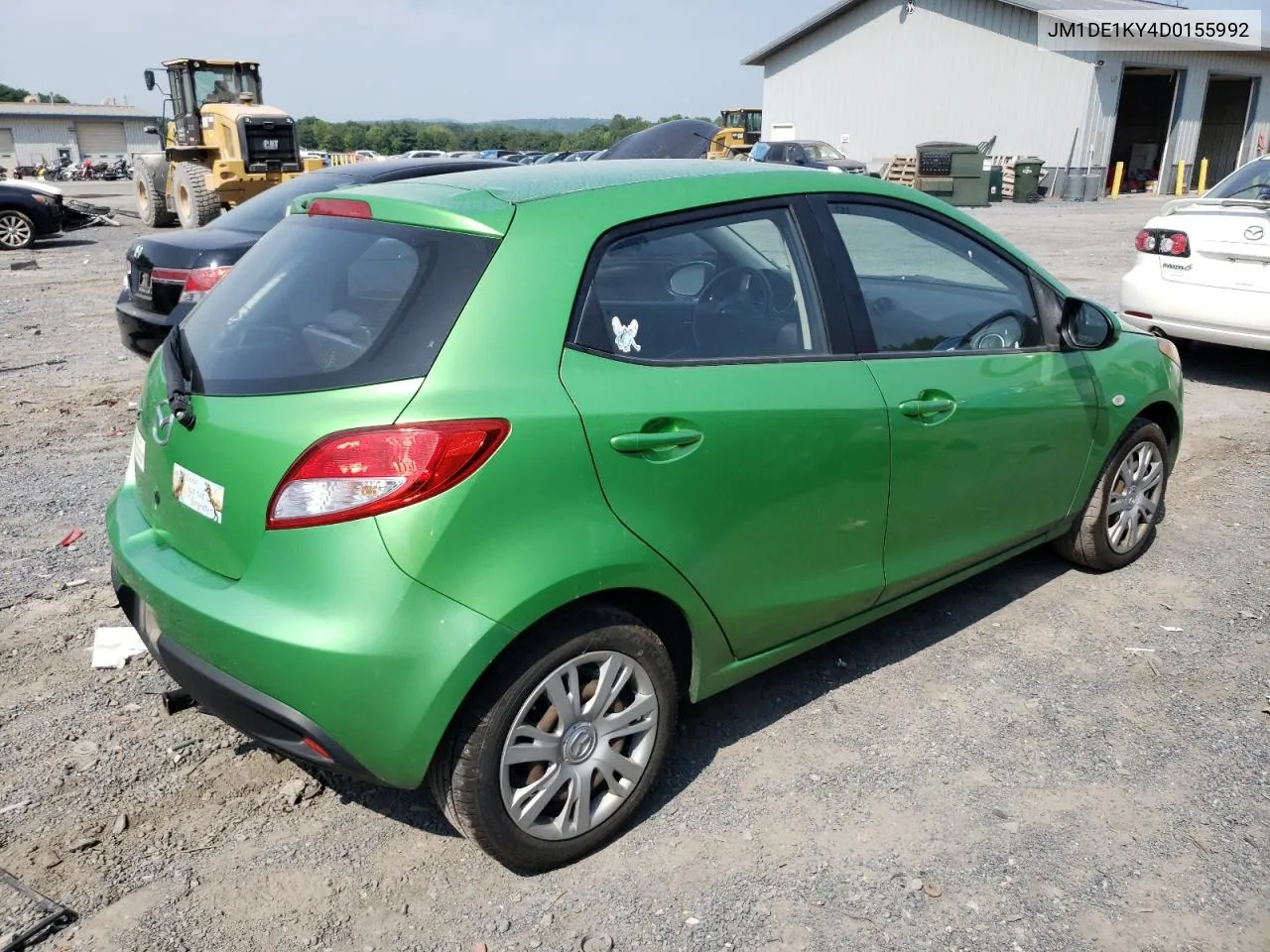 2013 Mazda Mazda2 VIN: JM1DE1KY4D0155992 Lot: 67802044