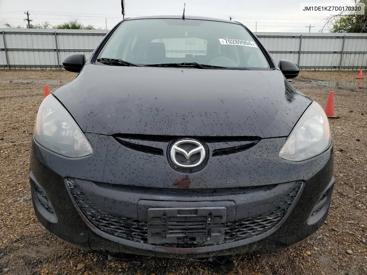 2013 Mazda Mazda2 VIN: JM1DE1KZ7D0170320 Lot: 70289904