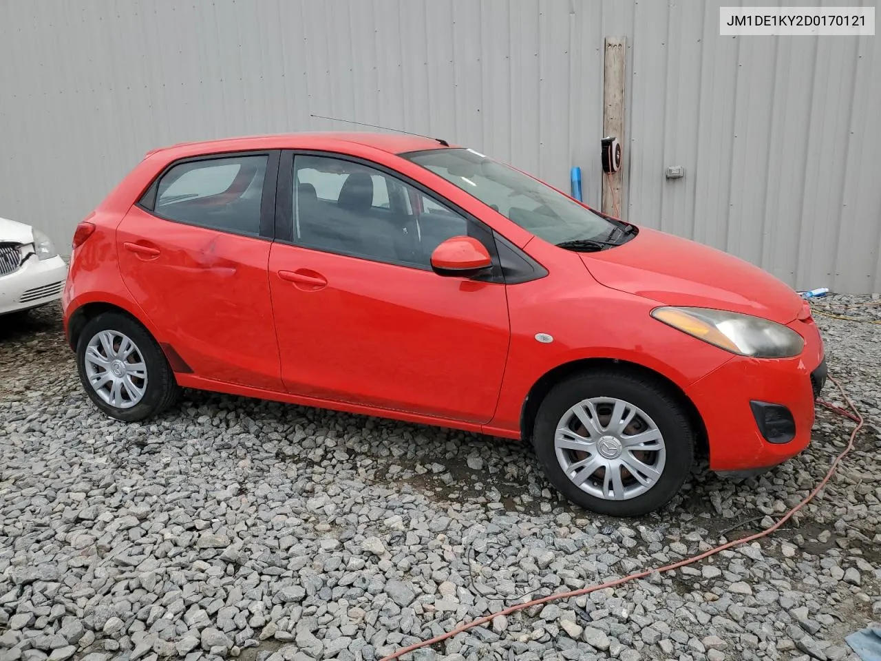 2013 Mazda Mazda2 VIN: JM1DE1KY2D0170121 Lot: 71091844