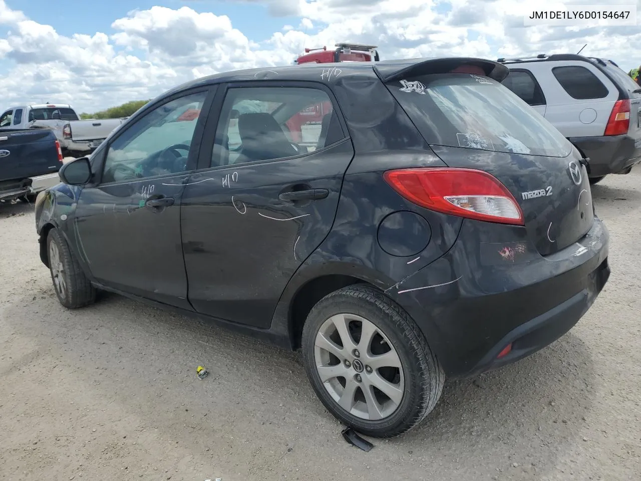 2013 Mazda Mazda2 VIN: JM1DE1LY6D0154647 Lot: 71486464