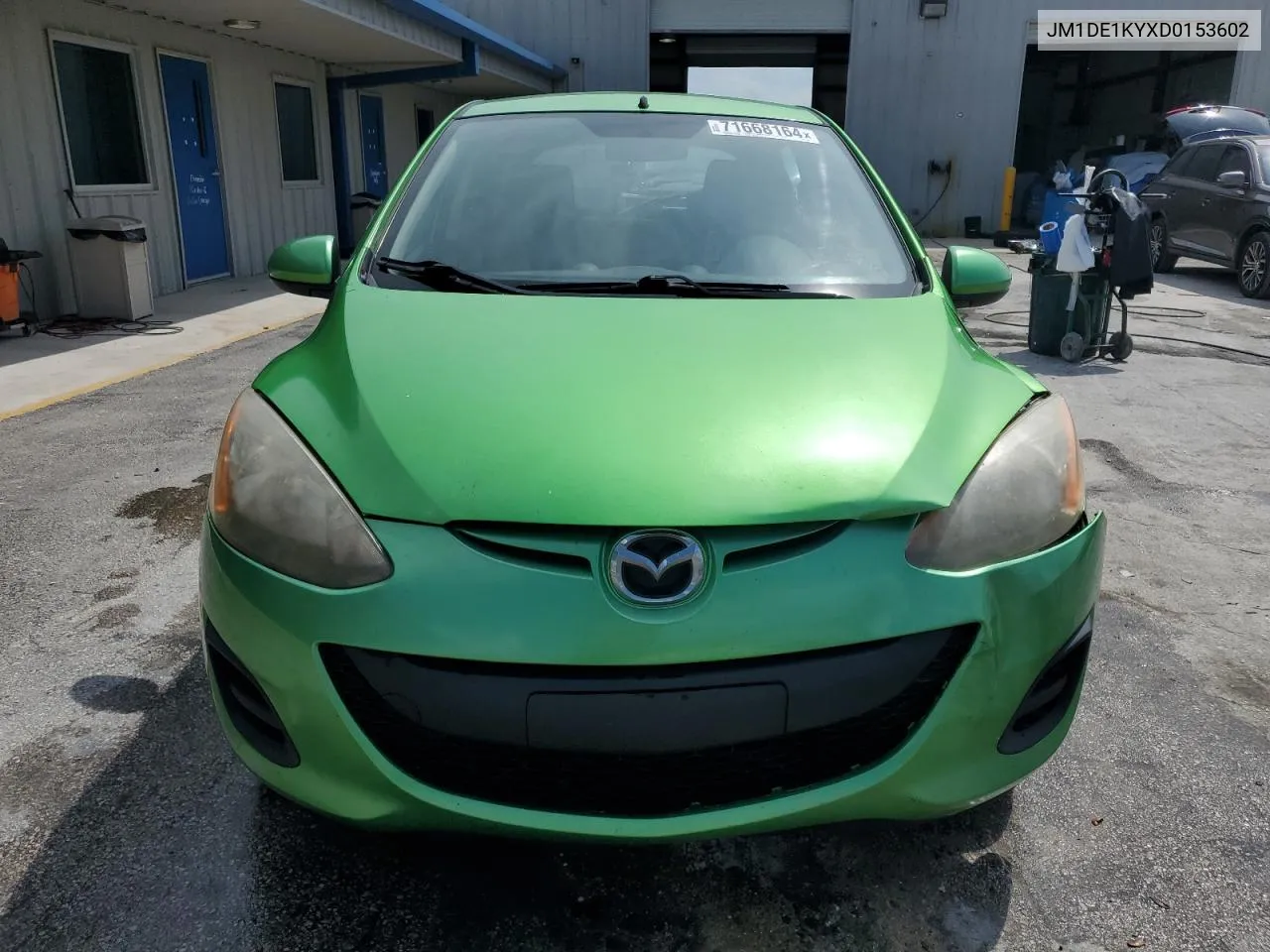 2013 Mazda Mazda2 VIN: JM1DE1KYXD0153602 Lot: 71668164