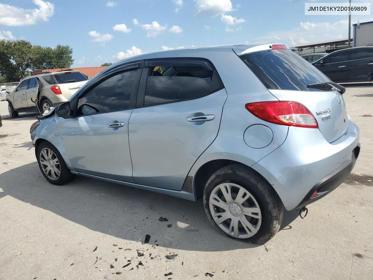 2013 Mazda Mazda2 VIN: JM1DE1KY2D0169809 Lot: 71938074