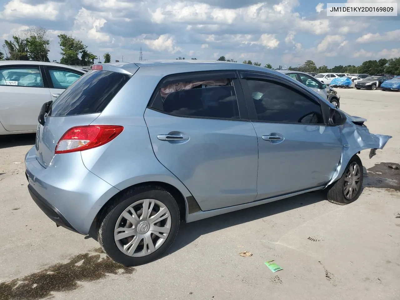 2013 Mazda Mazda2 VIN: JM1DE1KY2D0169809 Lot: 71938074