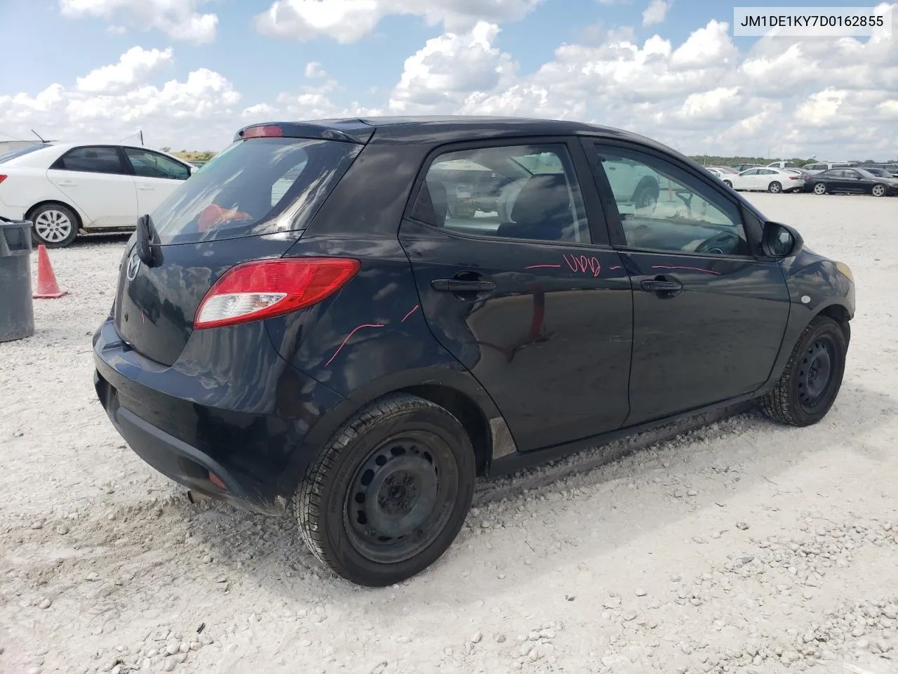 2013 Mazda Mazda2 VIN: JM1DE1KY7D0162855 Lot: 72005034