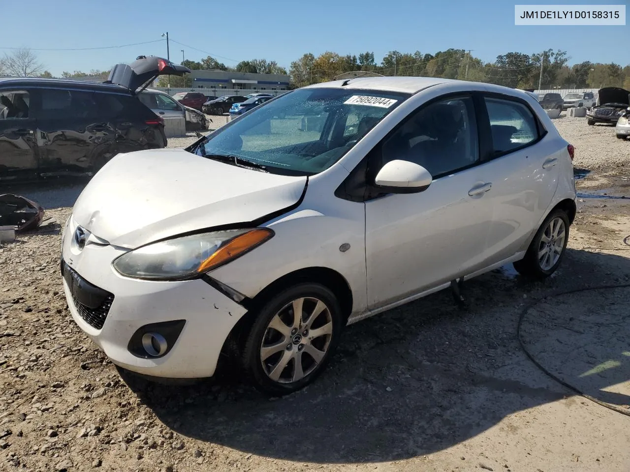 2013 Mazda Mazda2 VIN: JM1DE1LY1D0158315 Lot: 75092044