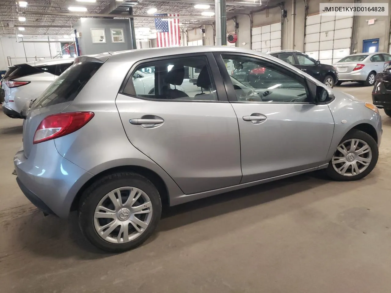 2013 Mazda Mazda2 VIN: JM1DE1KY3D0164828 Lot: 75096254