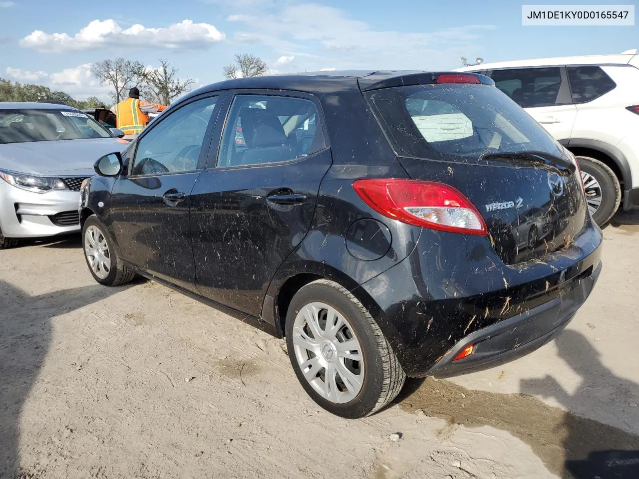 2013 Mazda Mazda2 VIN: JM1DE1KY0D0165547 Lot: 75274614