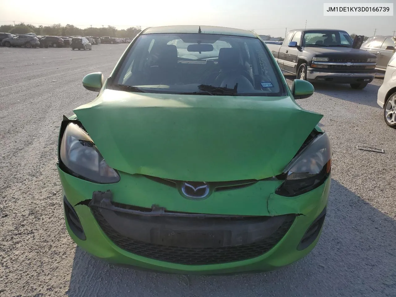 2013 Mazda Mazda2 VIN: JM1DE1KY3D0166739 Lot: 76554764