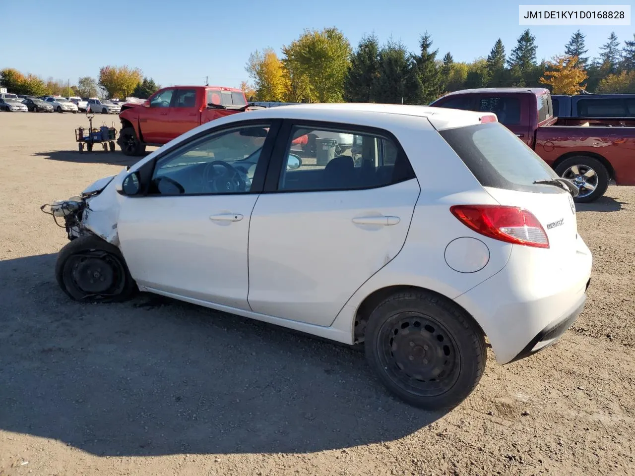 2013 Mazda Mazda2 VIN: JM1DE1KY1D0168828 Lot: 76841344