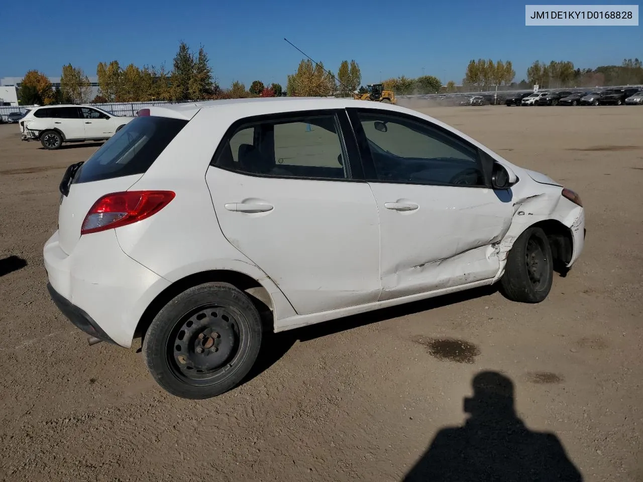 2013 Mazda Mazda2 VIN: JM1DE1KY1D0168828 Lot: 76841344