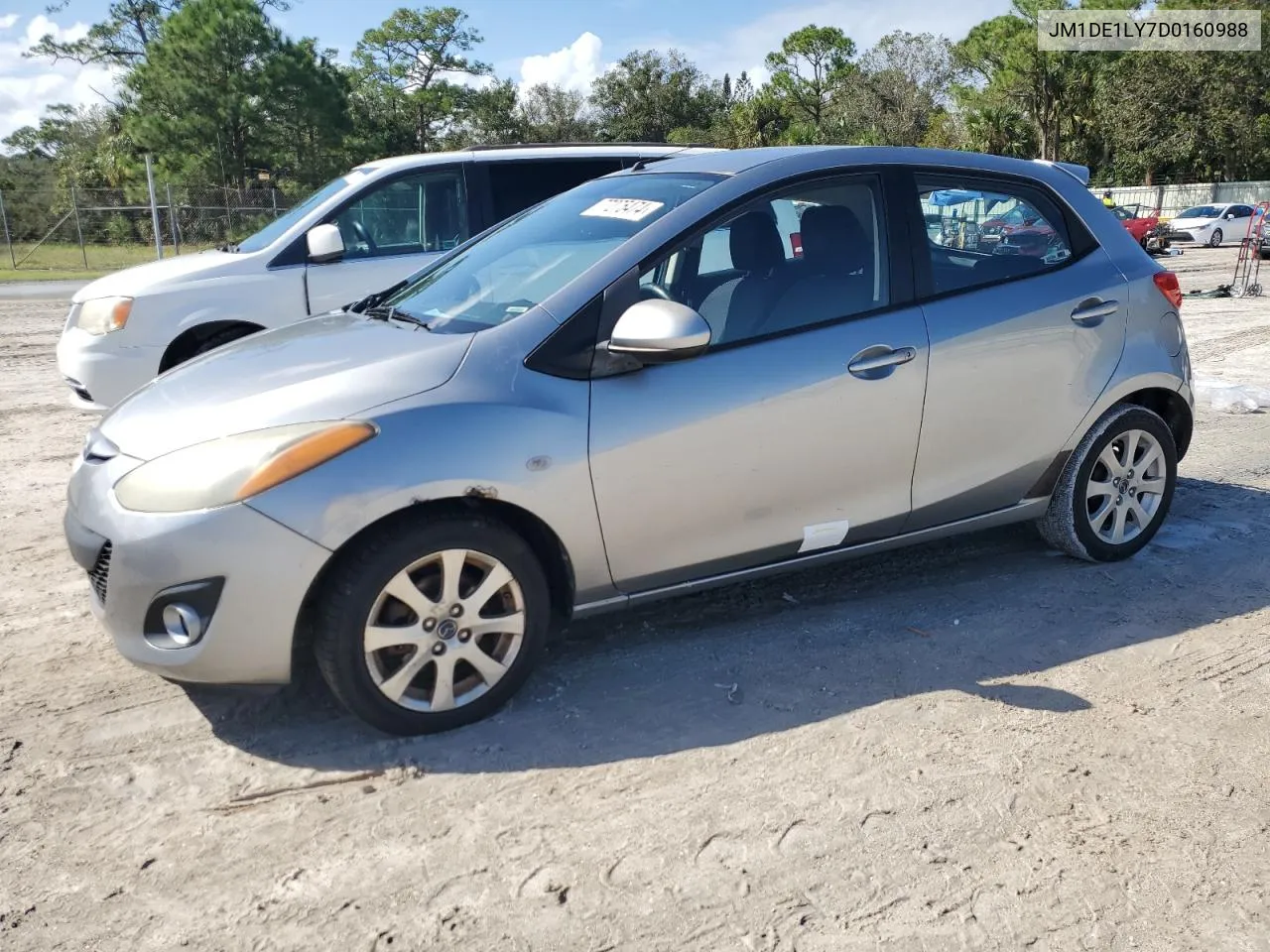 2013 Mazda Mazda2 VIN: JM1DE1LY7D0160988 Lot: 77275474