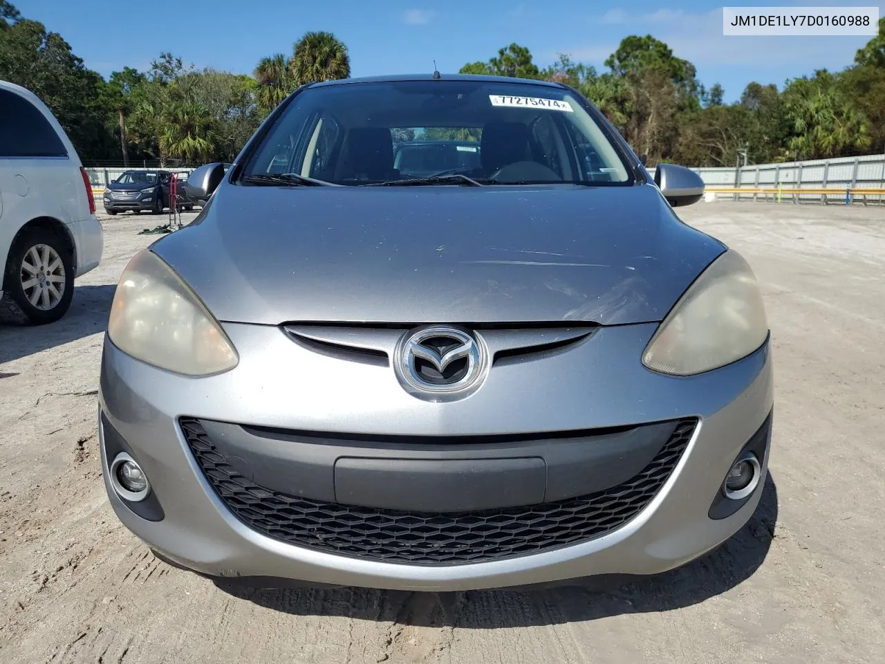 2013 Mazda Mazda2 VIN: JM1DE1LY7D0160988 Lot: 77275474