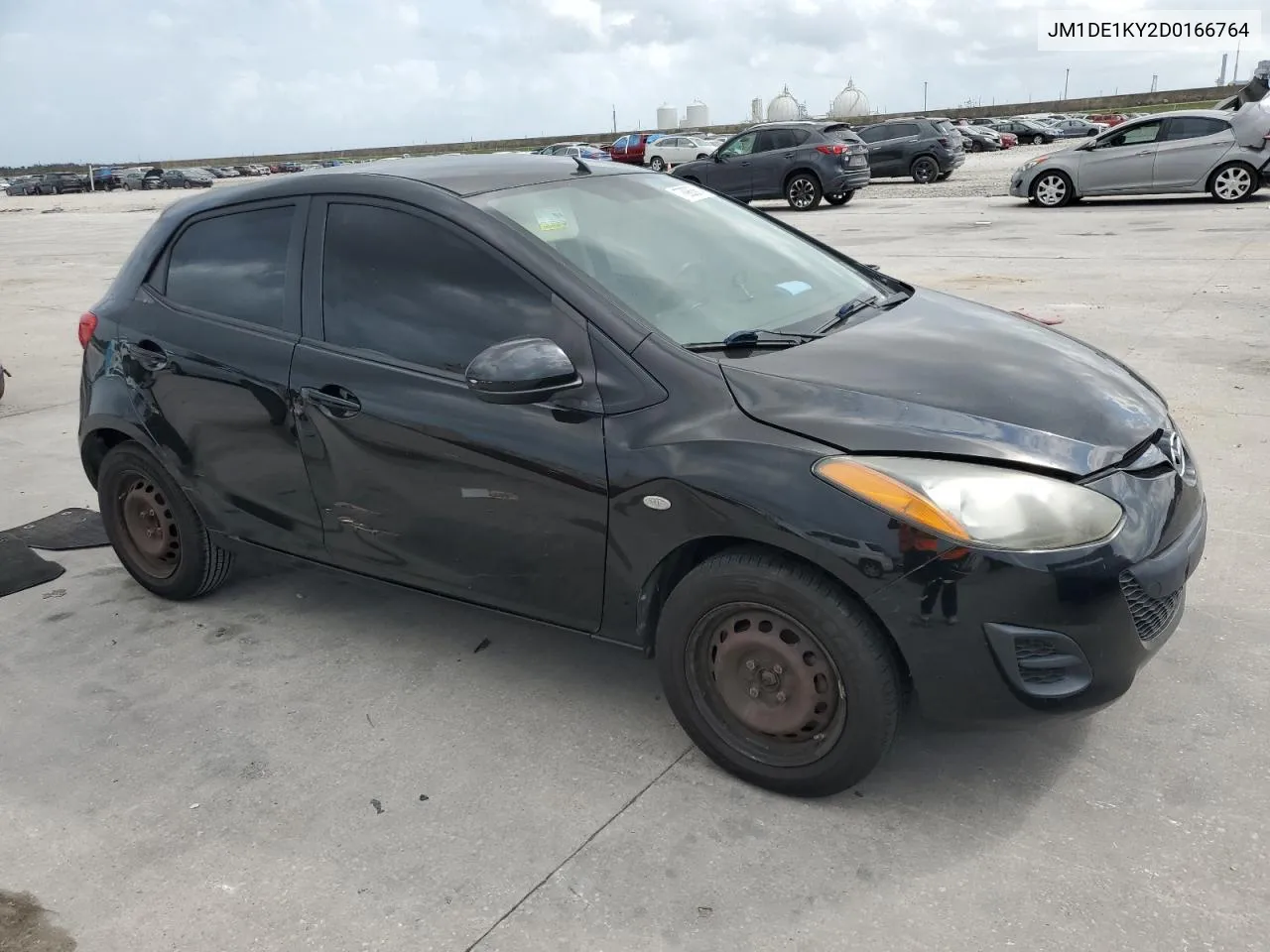 2013 Mazda Mazda2 VIN: JM1DE1KY2D0166764 Lot: 78983604