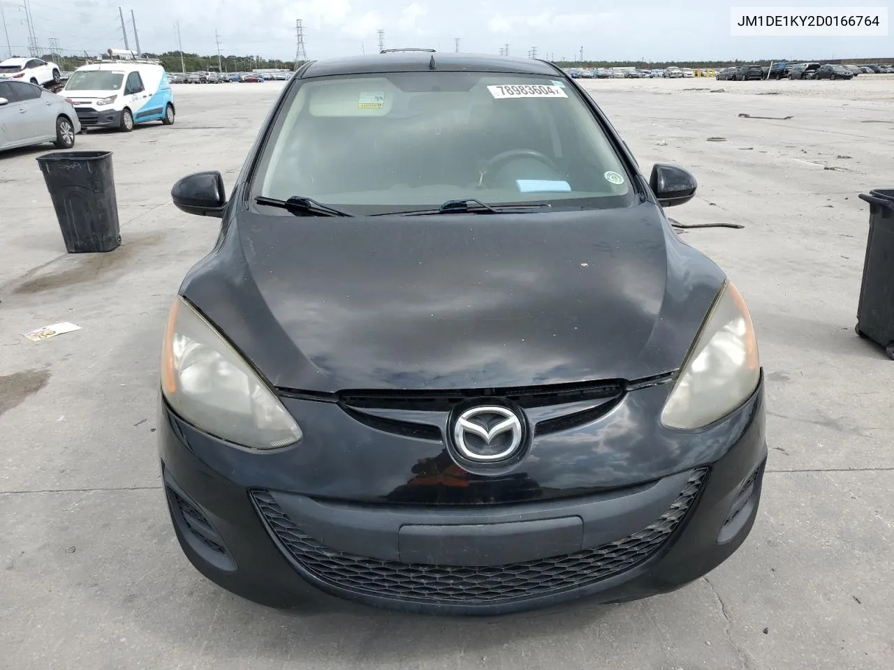 2013 Mazda Mazda2 VIN: JM1DE1KY2D0166764 Lot: 78983604