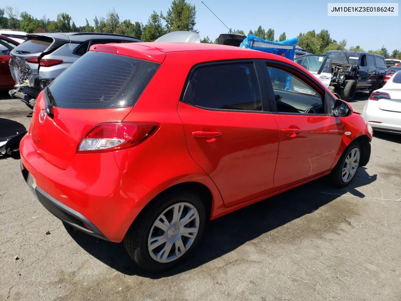 JM1DE1KZ3E0186242 2014 Mazda Mazda2 Sport