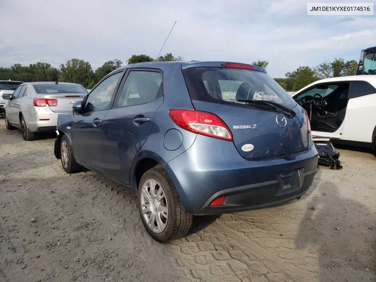 JM1DE1KYXE0174516 2014 Mazda Mazda2 Sport