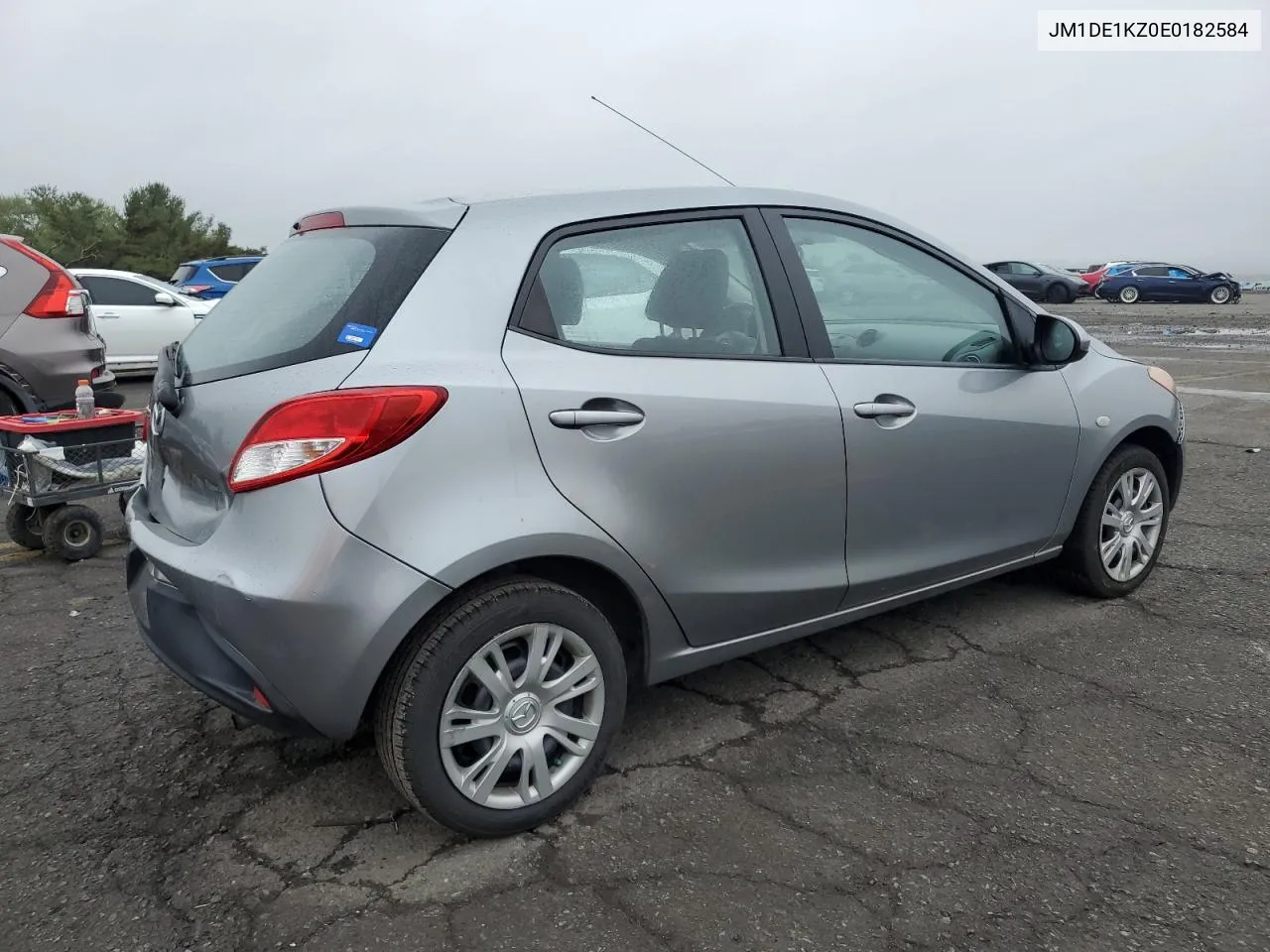 2014 Mazda Mazda2 Sport VIN: JM1DE1KZ0E0182584 Lot: 70402344