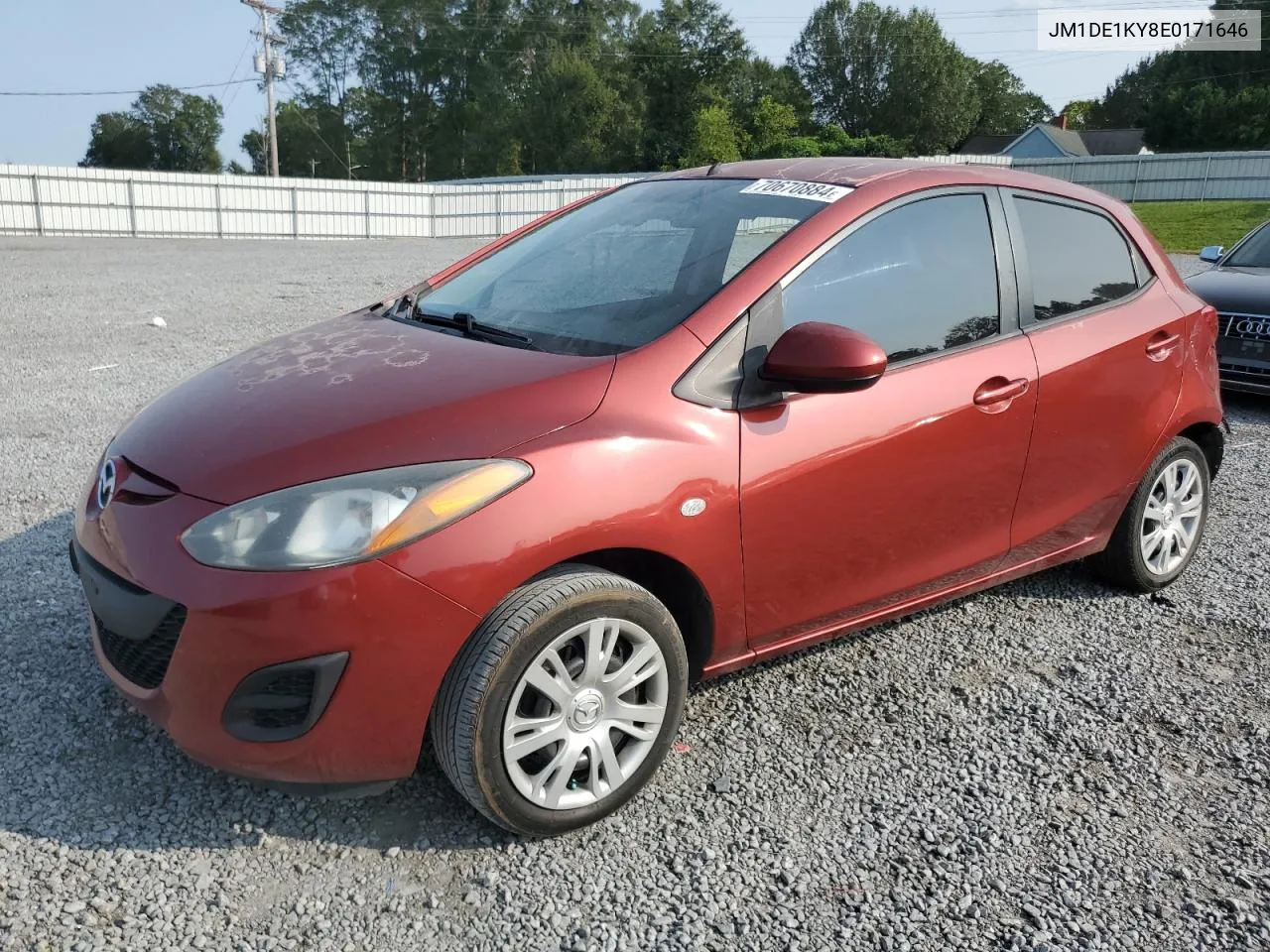 2014 Mazda Mazda2 Sport VIN: JM1DE1KY8E0171646 Lot: 70670884