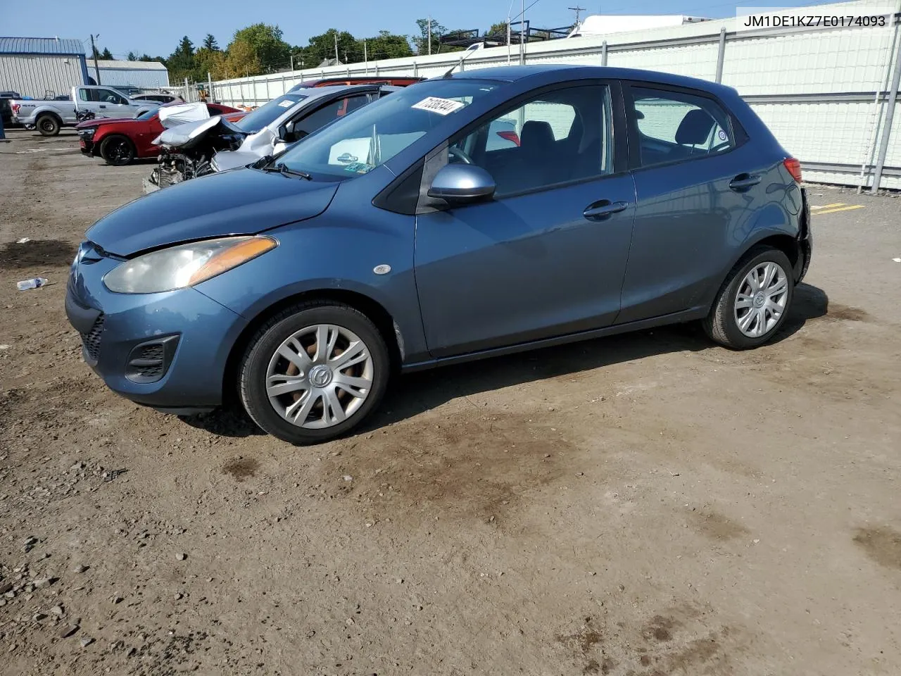 2014 Mazda Mazda2 Sport VIN: JM1DE1KZ7E0174093 Lot: 71336344