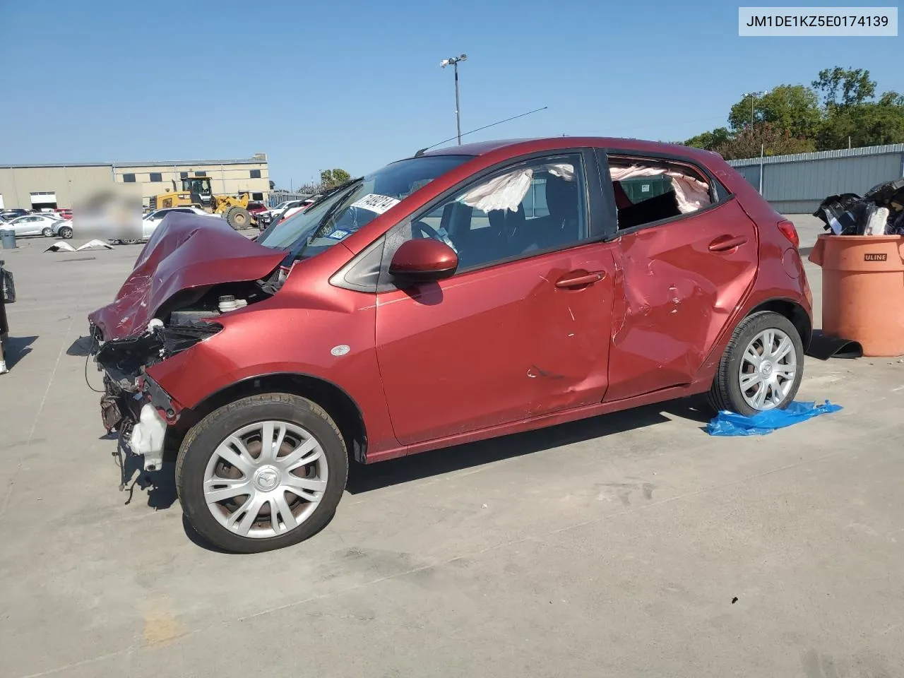 2014 Mazda Mazda2 Sport VIN: JM1DE1KZ5E0174139 Lot: 71489214