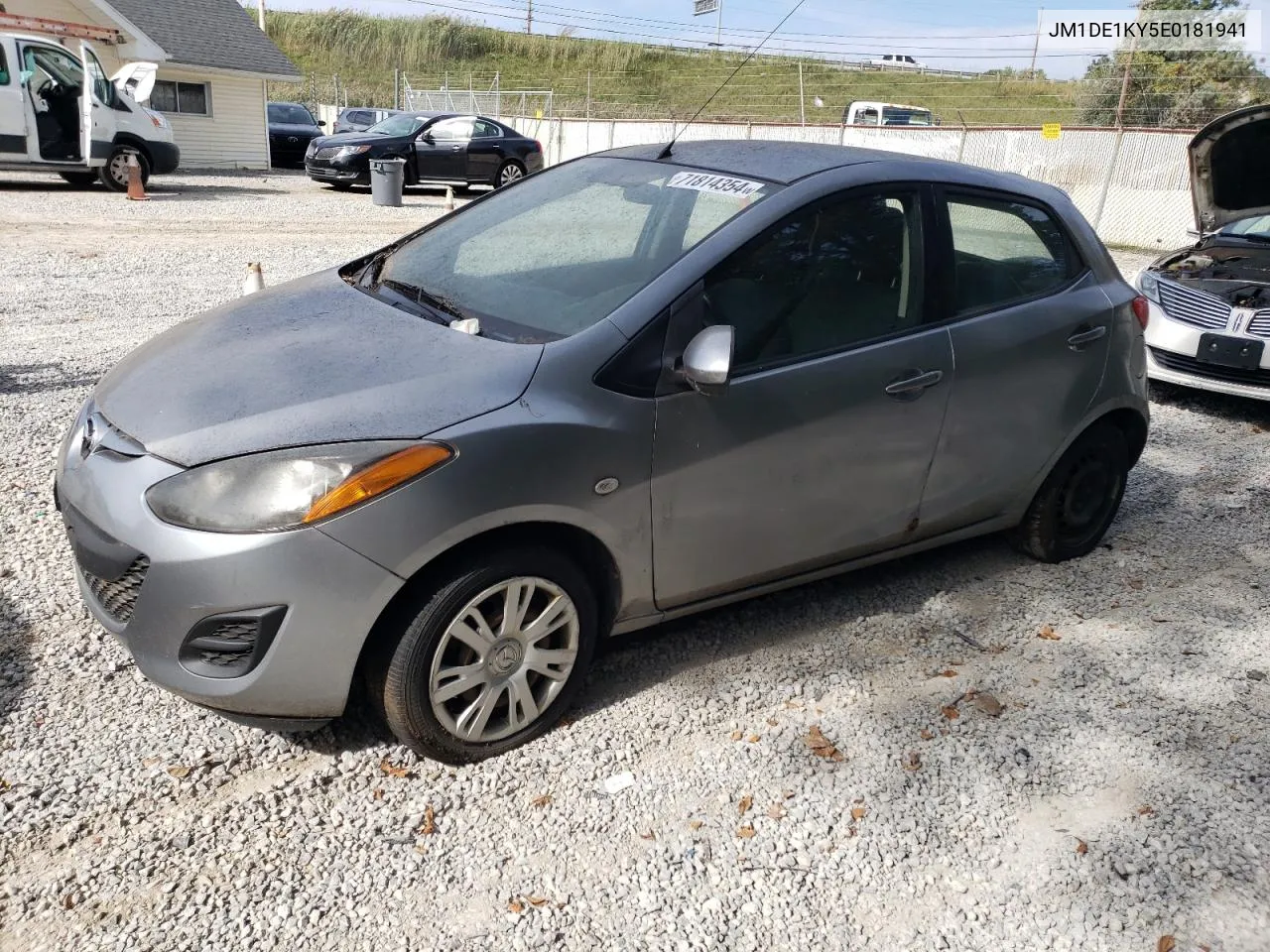 2014 Mazda Mazda2 Sport VIN: JM1DE1KY5E0181941 Lot: 71814354