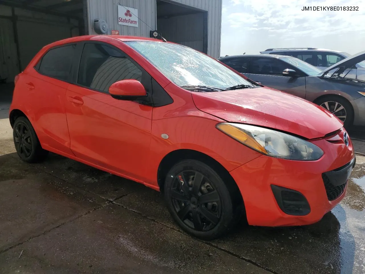 2014 Mazda Mazda2 Sport VIN: JM1DE1KY8E0183232 Lot: 72185834