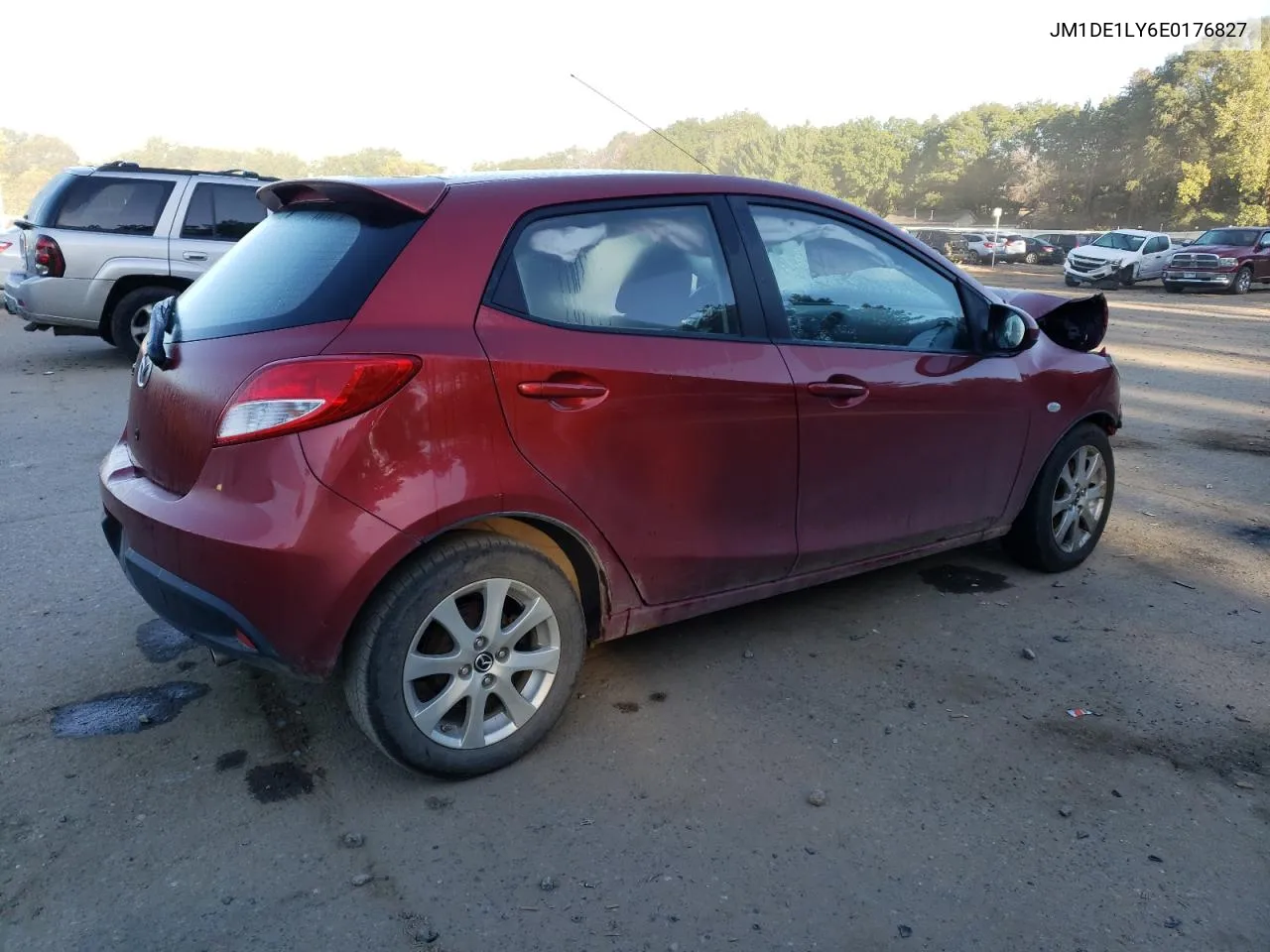 JM1DE1LY6E0176827 2014 Mazda Mazda2 Touring