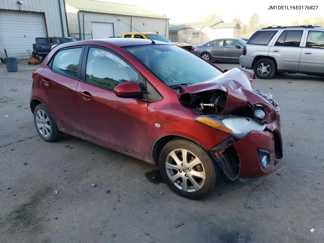 JM1DE1LY6E0176827 2014 Mazda Mazda2 Touring