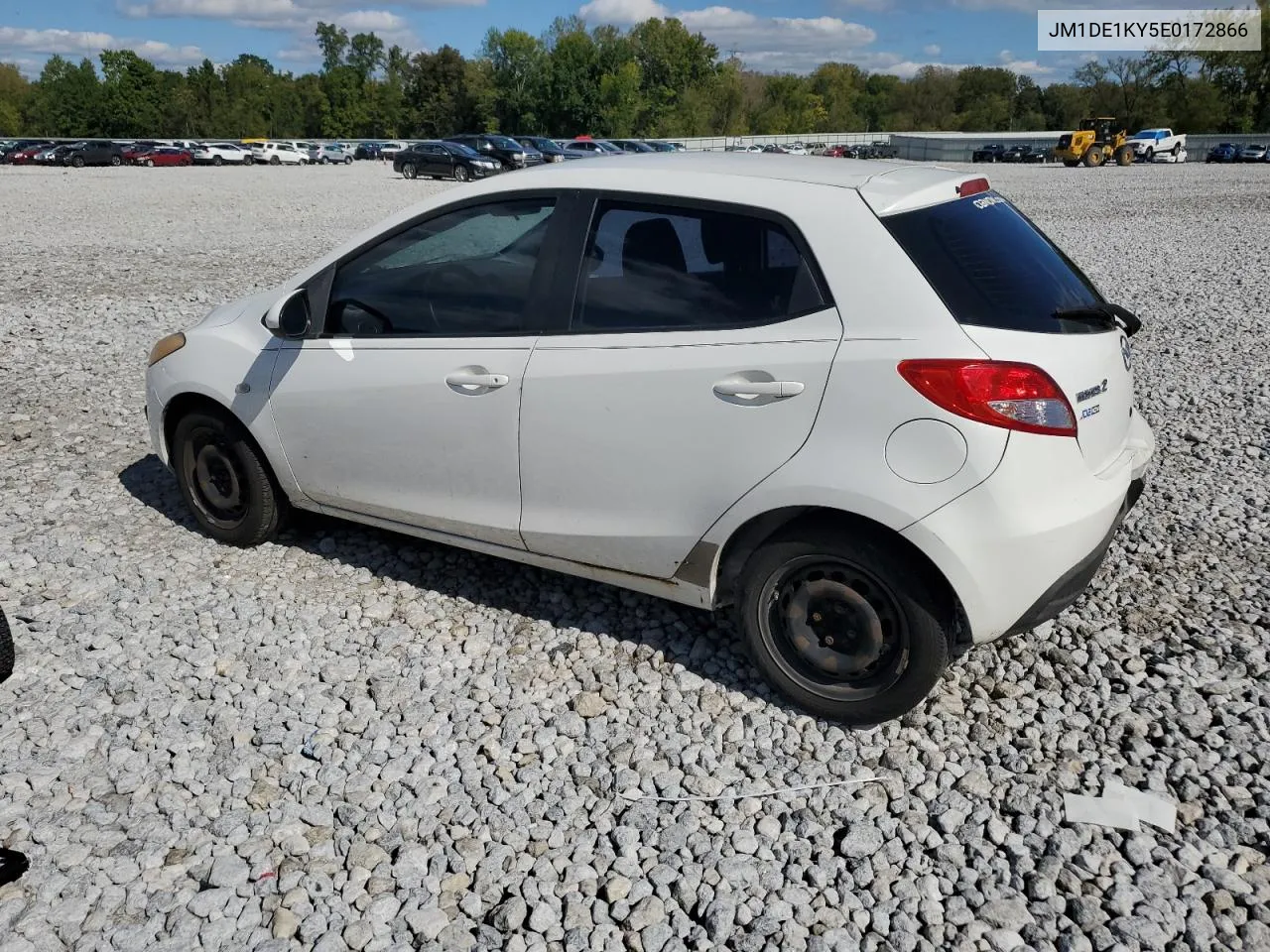 2014 Mazda Mazda2 Sport VIN: JM1DE1KY5E0172866 Lot: 73997744