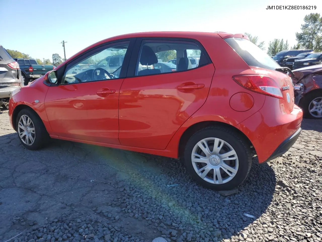 2014 Mazda Mazda2 Sport VIN: JM1DE1KZ8E0186219 Lot: 74673894