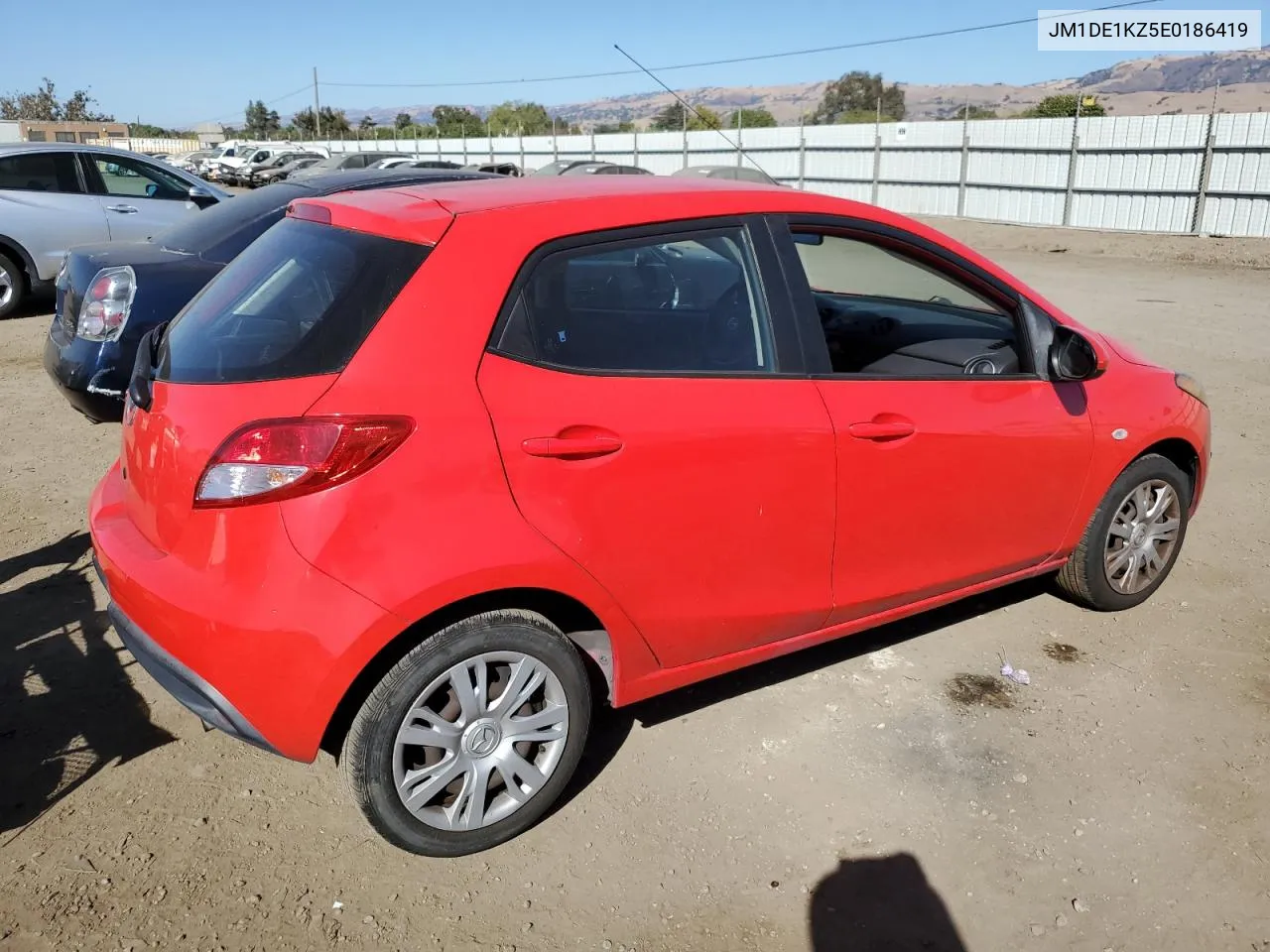 2014 Mazda Mazda2 Sport VIN: JM1DE1KZ5E0186419 Lot: 76481434