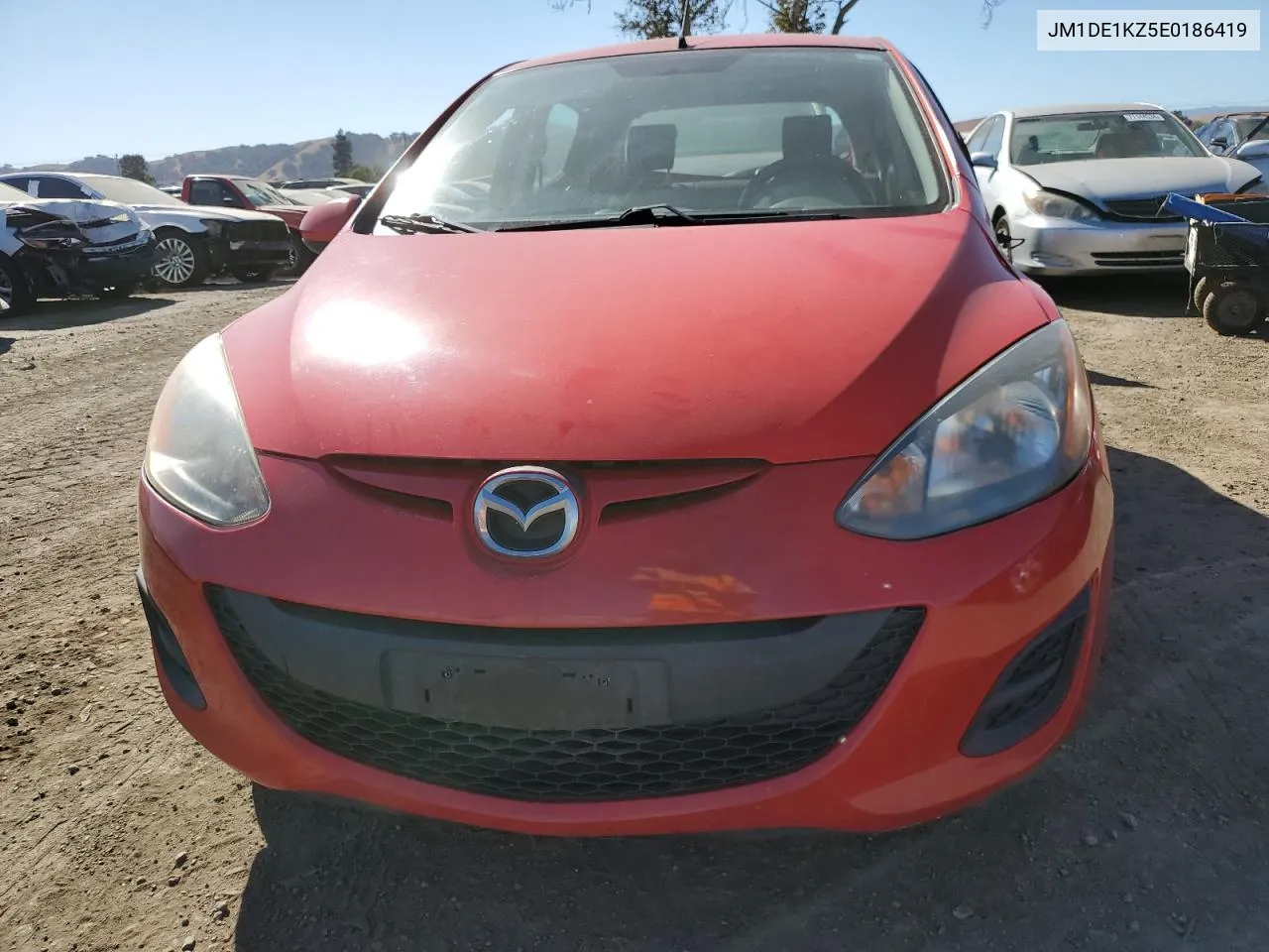 2014 Mazda Mazda2 Sport VIN: JM1DE1KZ5E0186419 Lot: 76481434