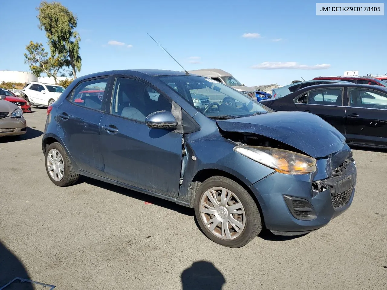 JM1DE1KZ9E0178405 2014 Mazda Mazda2 Sport