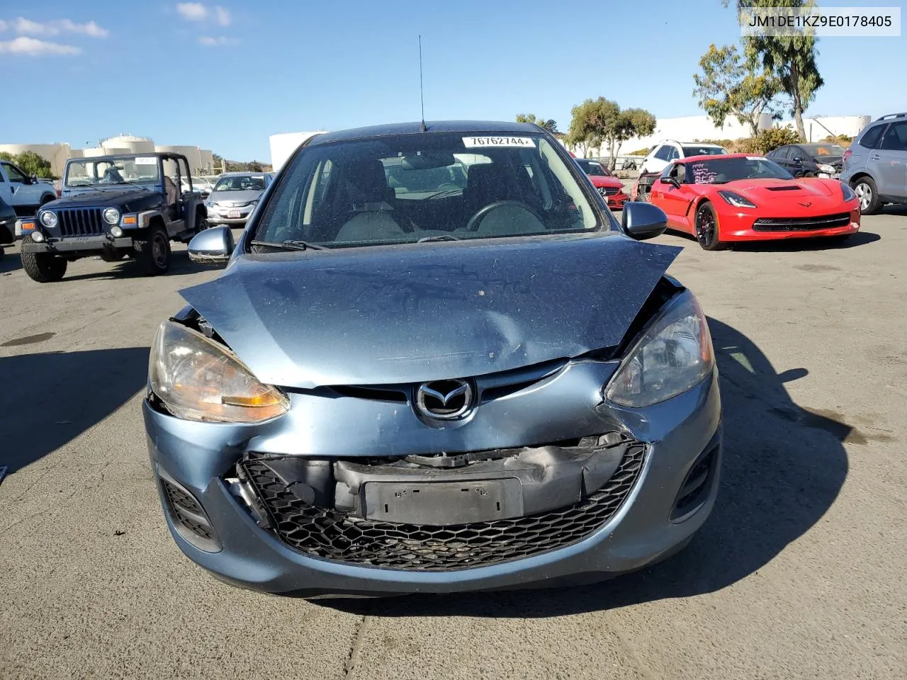 2014 Mazda Mazda2 Sport VIN: JM1DE1KZ9E0178405 Lot: 76762744