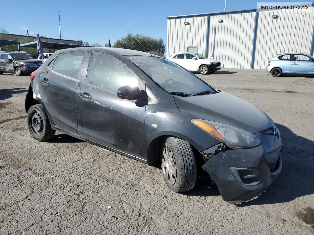 2014 Mazda Mazda2 Sport VIN: JM1DE1KZ9E0173222 Lot: 77357764