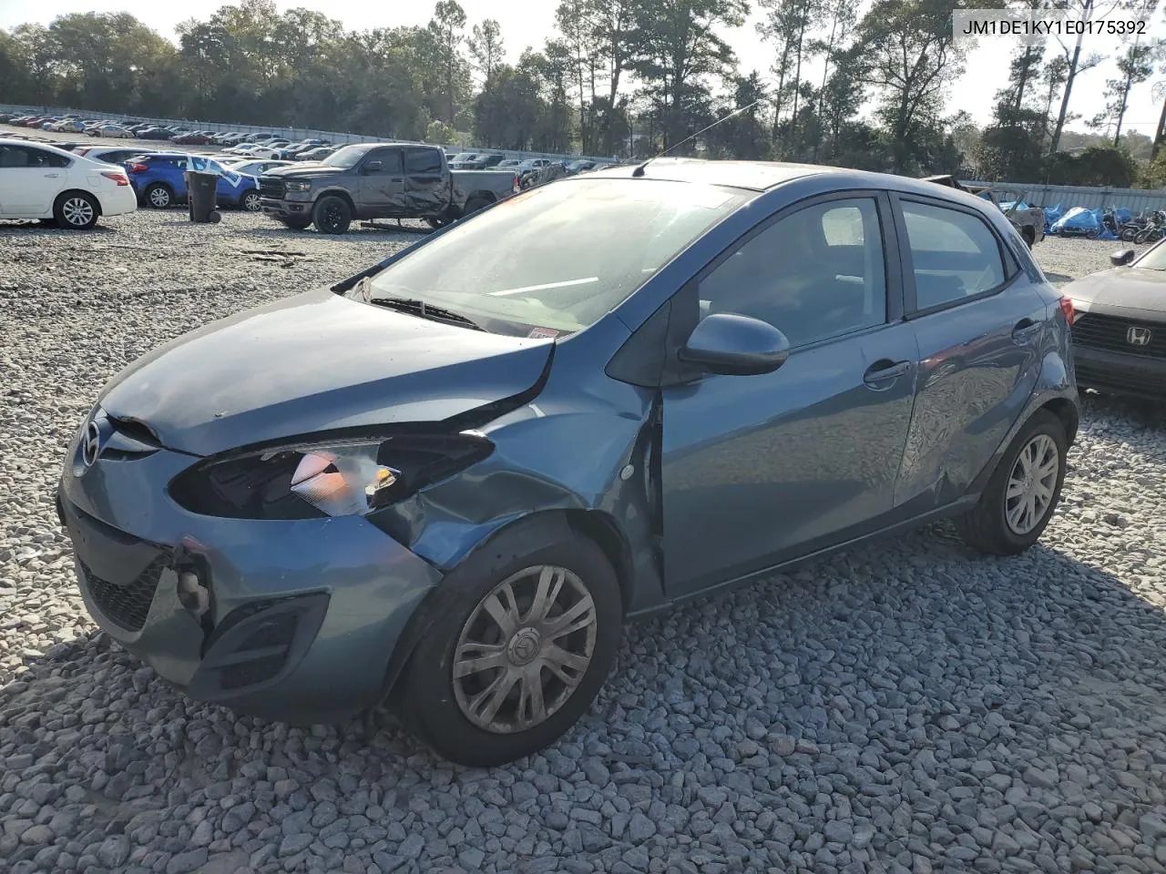 2014 Mazda Mazda2 Sport VIN: JM1DE1KY1E0175392 Lot: 78578924