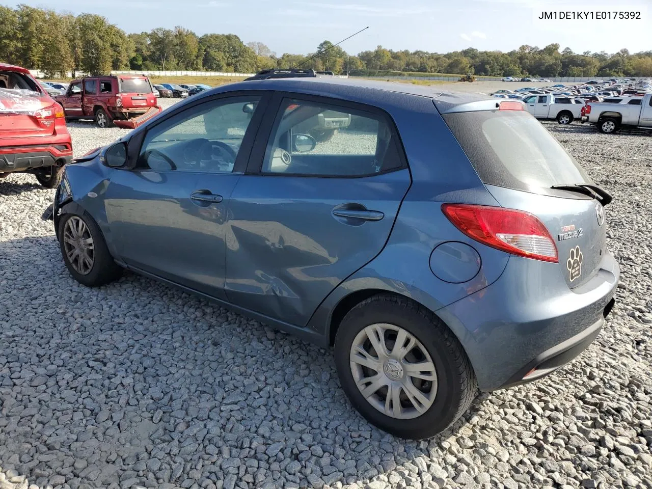 2014 Mazda Mazda2 Sport VIN: JM1DE1KY1E0175392 Lot: 78578924