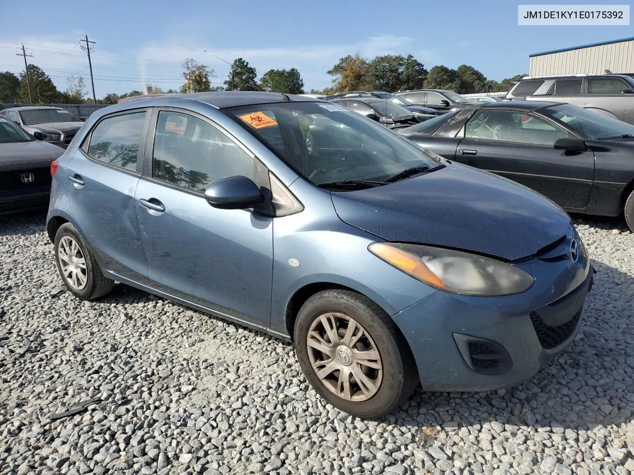 2014 Mazda Mazda2 Sport VIN: JM1DE1KY1E0175392 Lot: 78578924