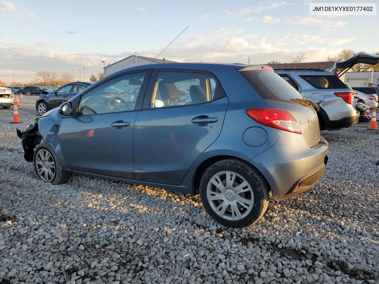 2014 Mazda Mazda2 Sport VIN: JM1DE1KYXE0177402 Lot: 79685714