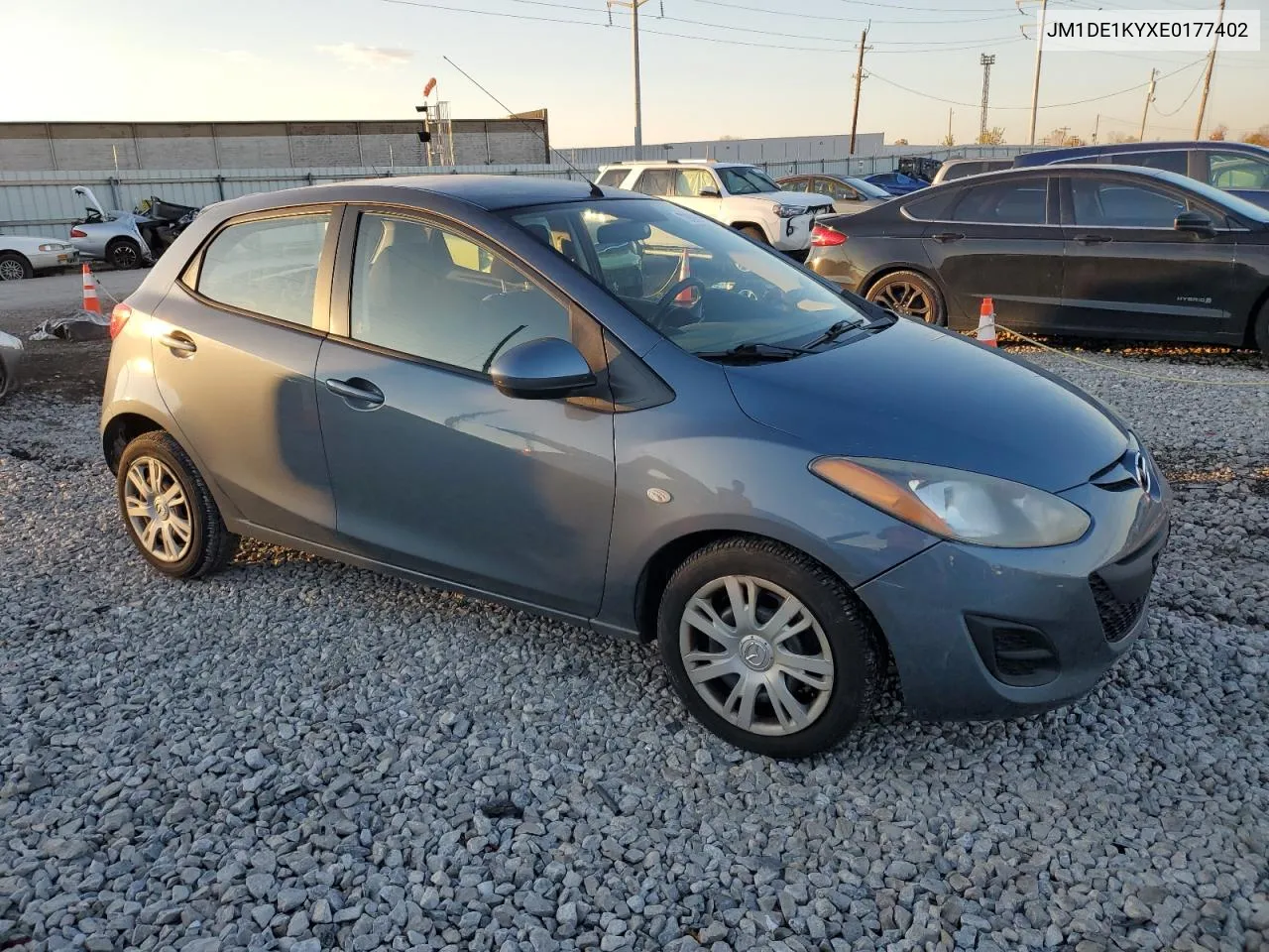 2014 Mazda Mazda2 Sport VIN: JM1DE1KYXE0177402 Lot: 79685714