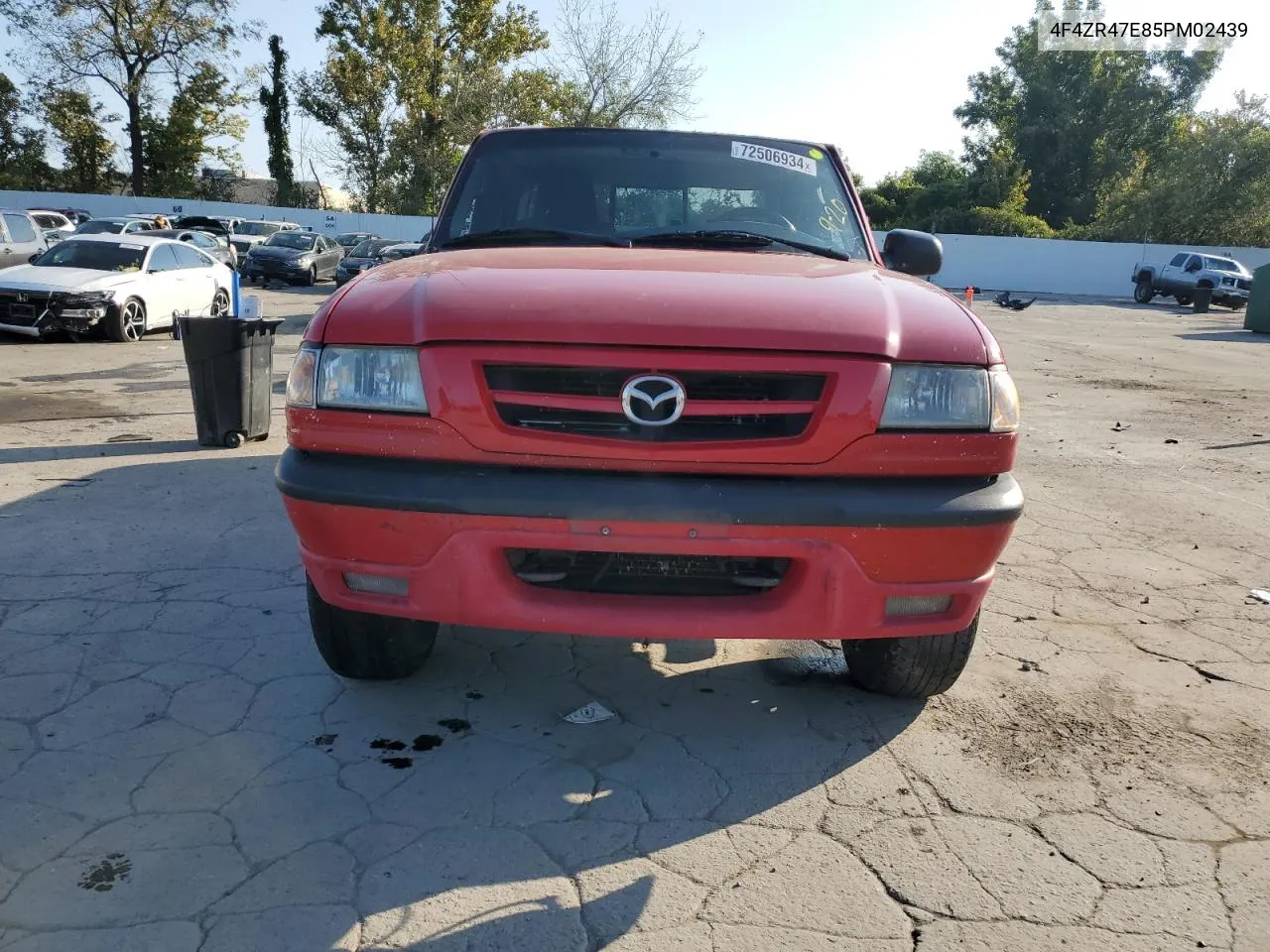 4F4ZR47E85PM02439 2005 Mazda B4000 Cab Plus