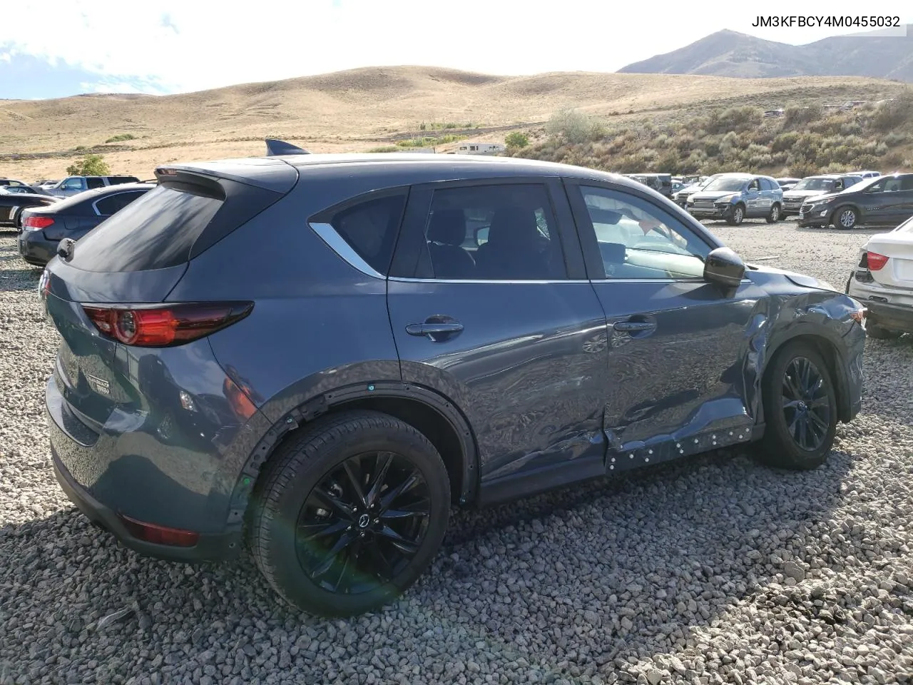 2021 Mazda Cx-5 Carbon Edition VIN: JM3KFBCY4M0455032 Lot: 70920664