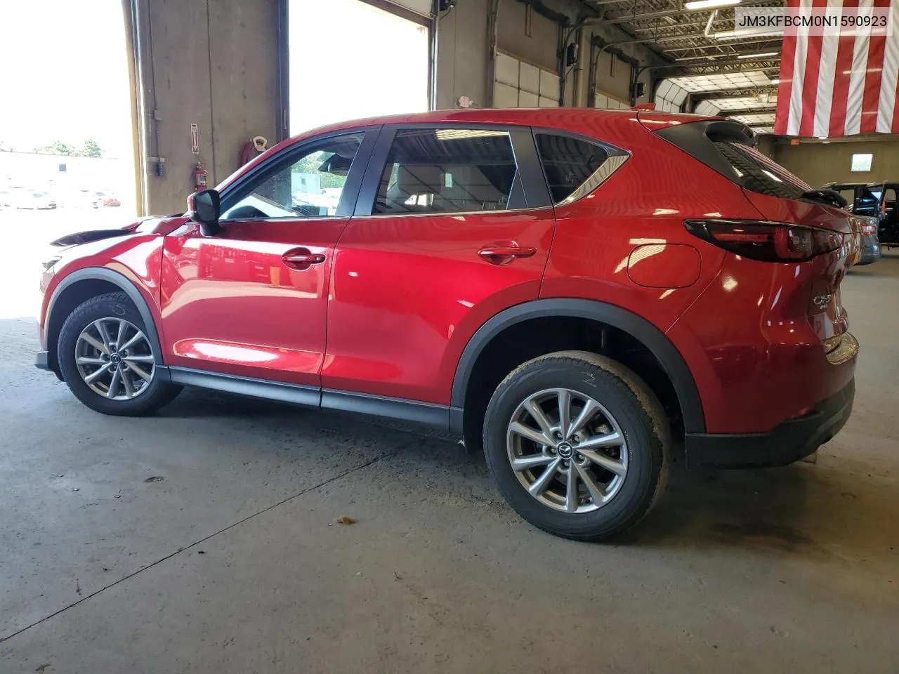 2022 Mazda Cx-5 Preferred VIN: JM3KFBCM0N1590923 Lot: 63446944