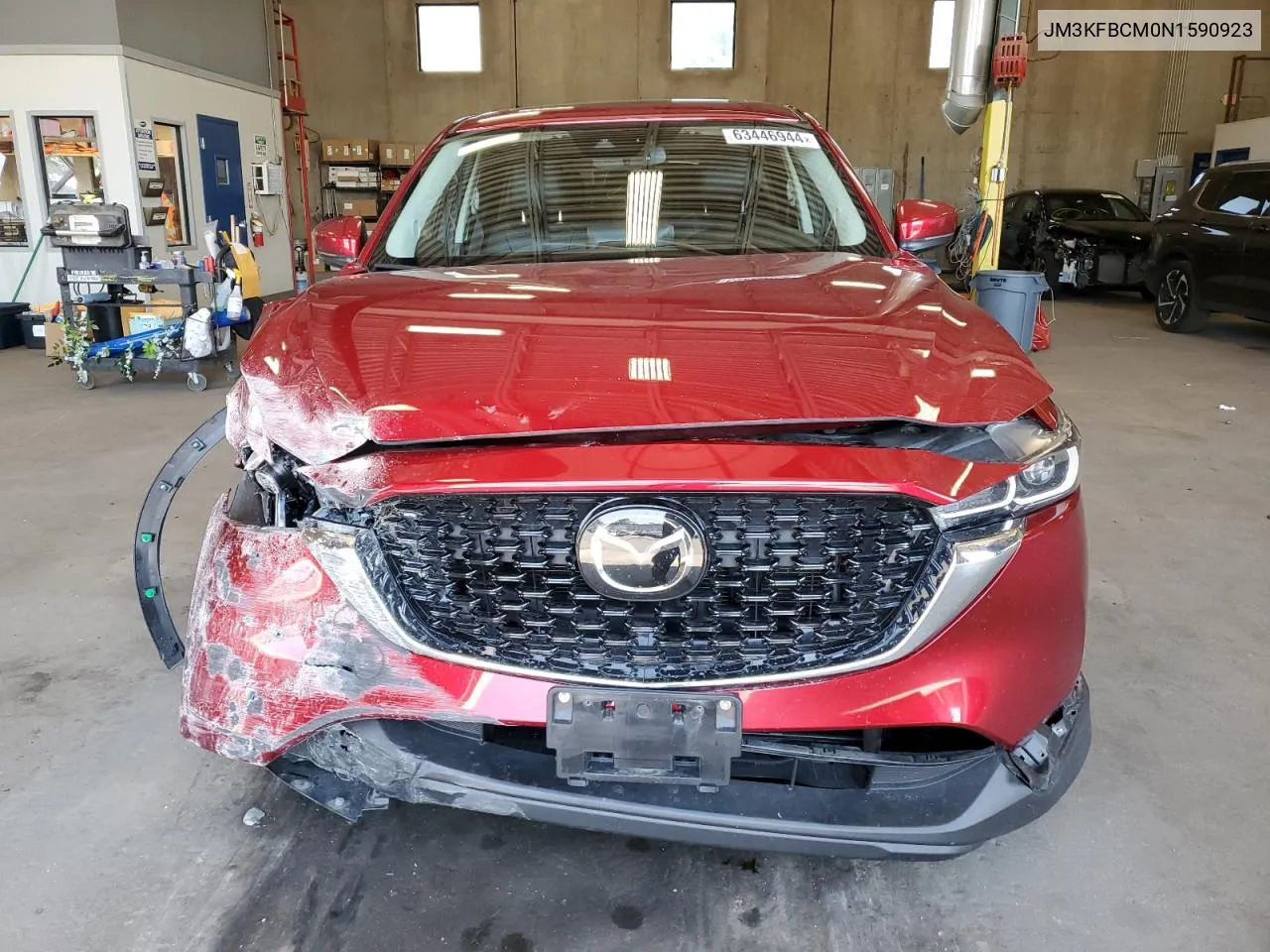 2022 Mazda Cx-5 Preferred VIN: JM3KFBCM0N1590923 Lot: 63446944