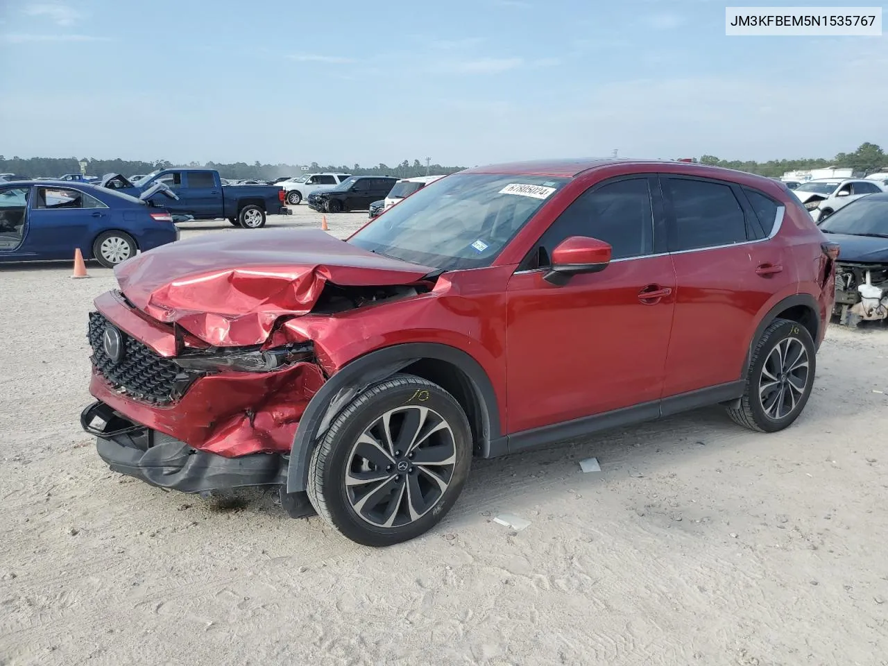 JM3KFBEM5N1535767 2022 Mazda Cx-5 Premium Plus