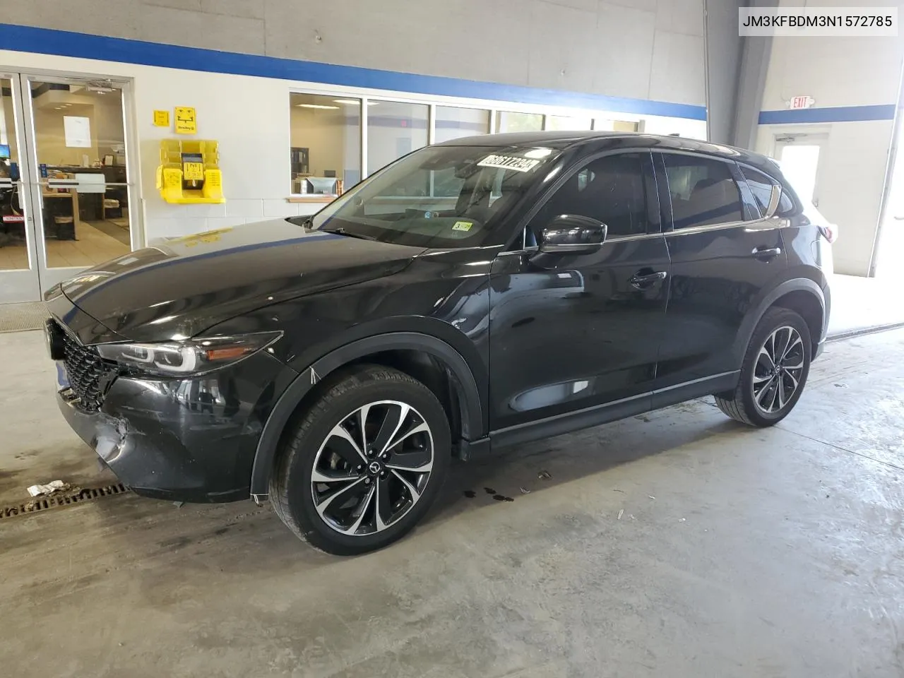 2022 Mazda Cx-5 Premium VIN: JM3KFBDM3N1572785 Lot: 68617234