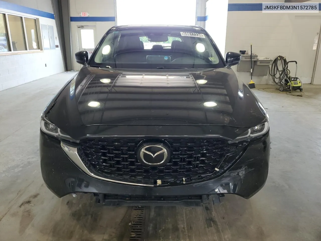 2022 Mazda Cx-5 Premium VIN: JM3KFBDM3N1572785 Lot: 68617234