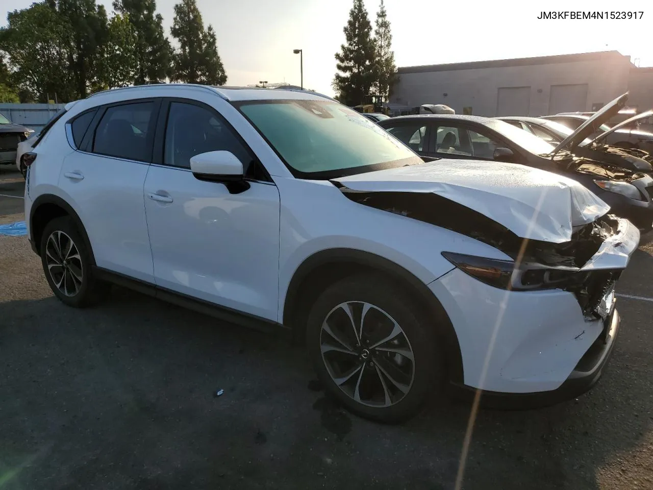 2022 Mazda Cx-5 Premium Plus VIN: JM3KFBEM4N1523917 Lot: 68765614